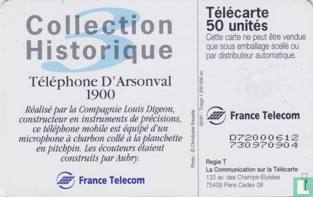 Téléphone D'Arsonval