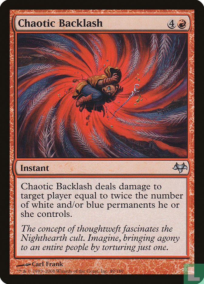 Chaotic Backlash