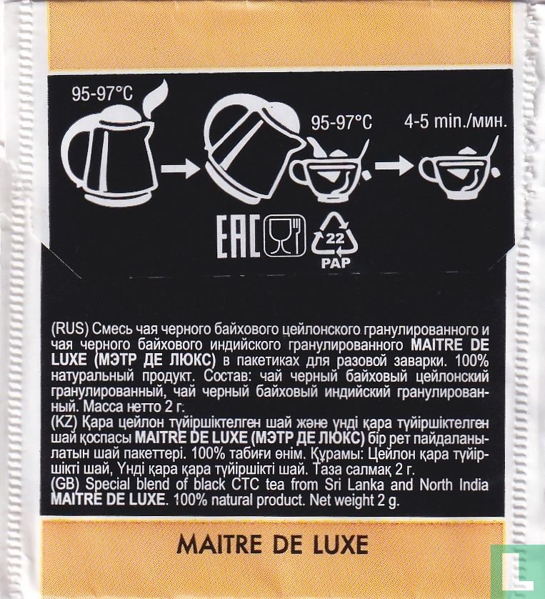 Maitre de Luxe