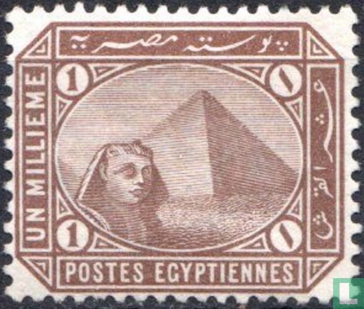 Sphinx et pyramide de Khéop