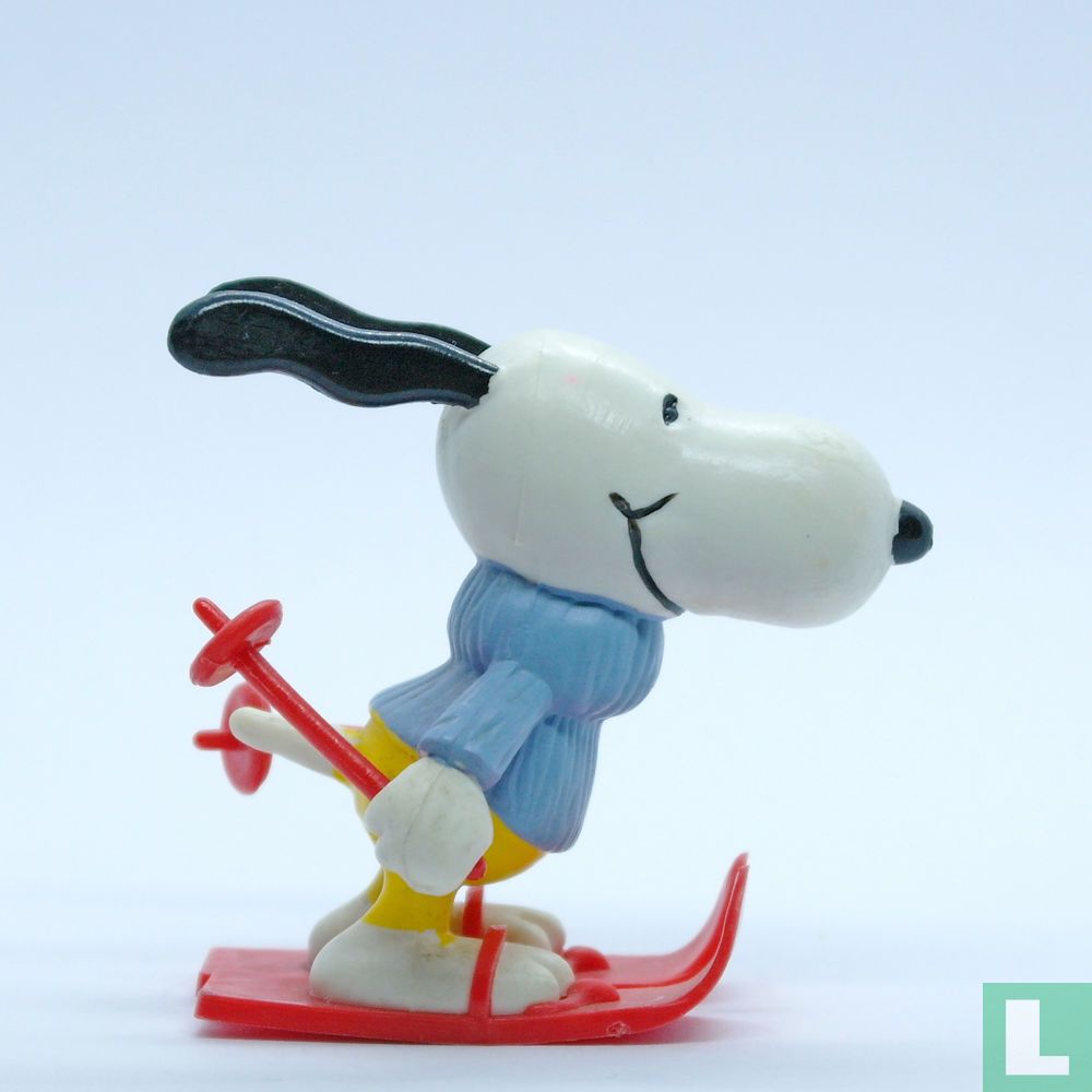 Snoopy sur les skis