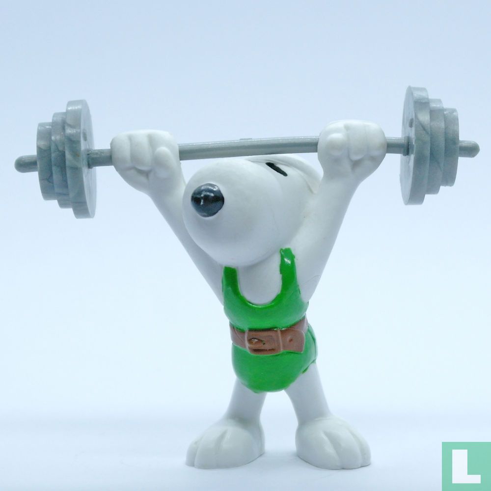 Haltérophiles Snoopy