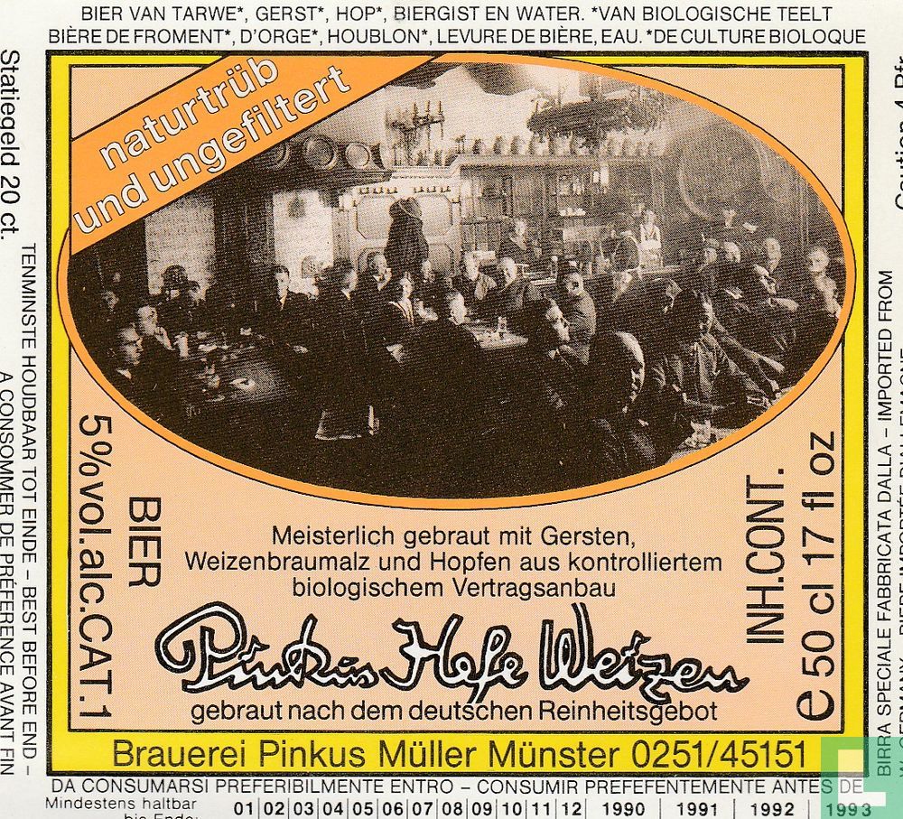 Pinkus Hefe Weizen