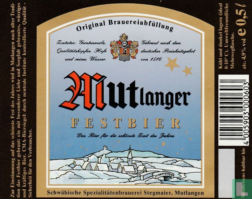 Mutlanger Festbier