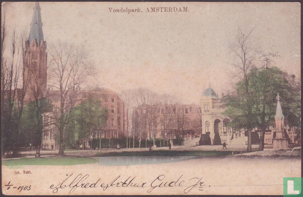 Vondelpark. AMSTERDAM.
