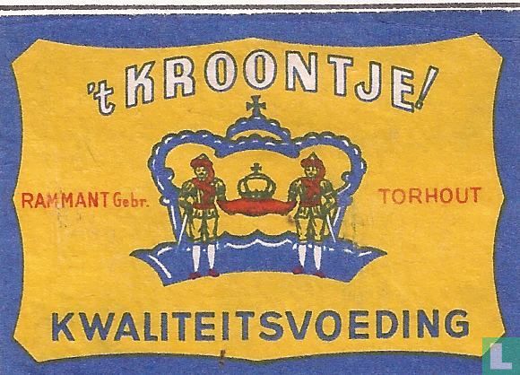 't Kroontje - Kwaliteitsvoeding