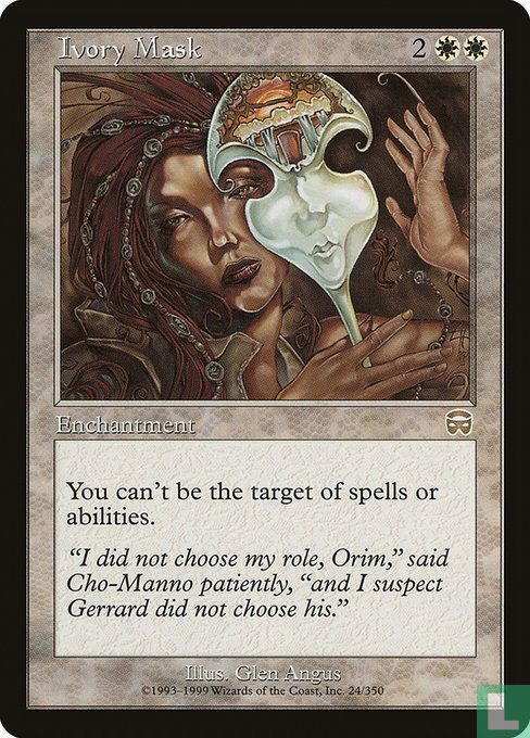 Ivory Mask