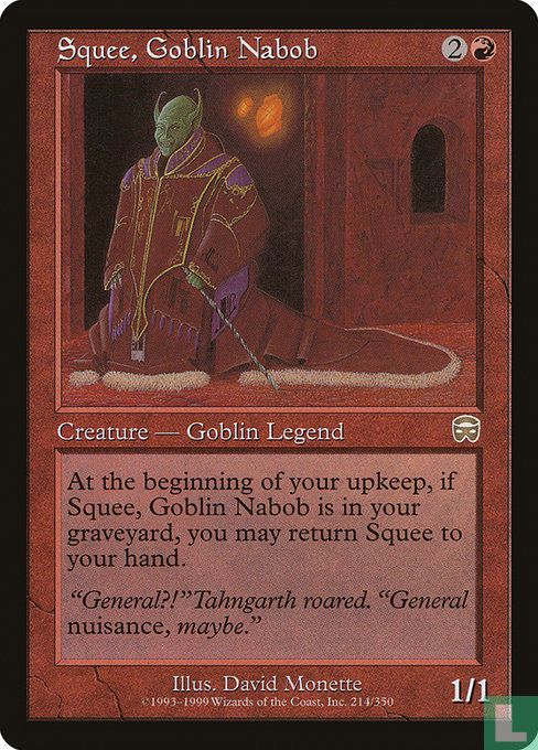 Squee, Goblin Nabob