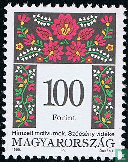 Folklore pattern in Szécsény district