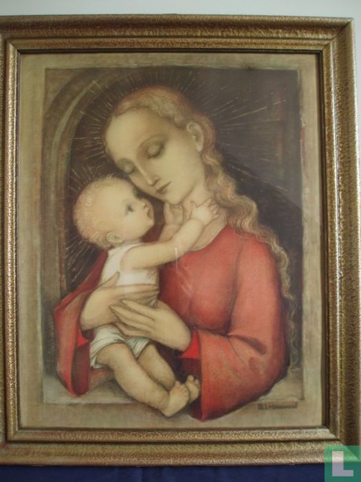 Kwijting gemakkelijk Overvloed Hummel: Maria met kind Jesus (1950) - M.I. Hummel - LastDodo