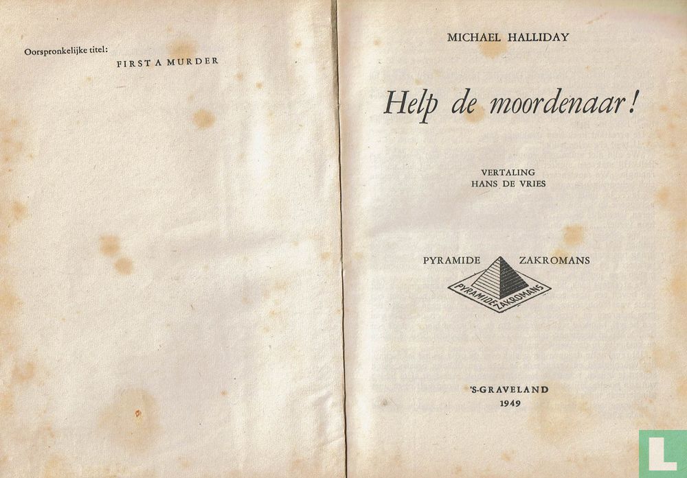 Help, de moordenaar!
