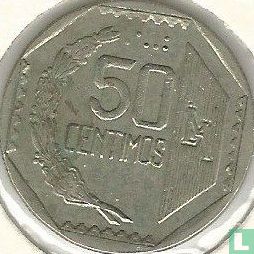 Peru 50 céntimos 1992