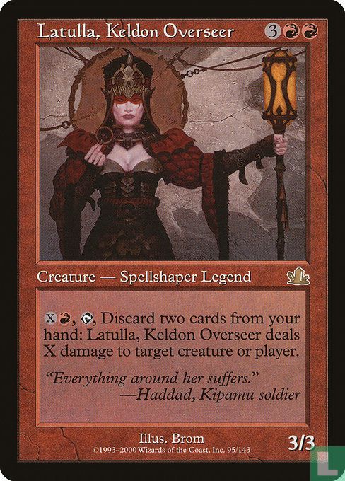 Latulla, Keldon Overseer