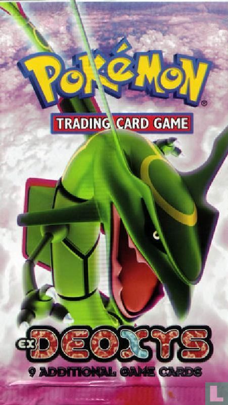 BOITE À GOUTER Pokémon en métal (2005) Pokebox Deoxys Rayquaza