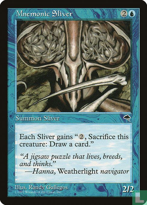 Mnemonic Sliver