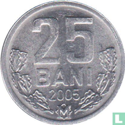 Moldavie 25 bani 2005