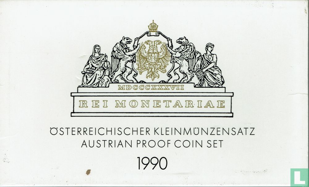 Austria mint set 1990 (PROOF)