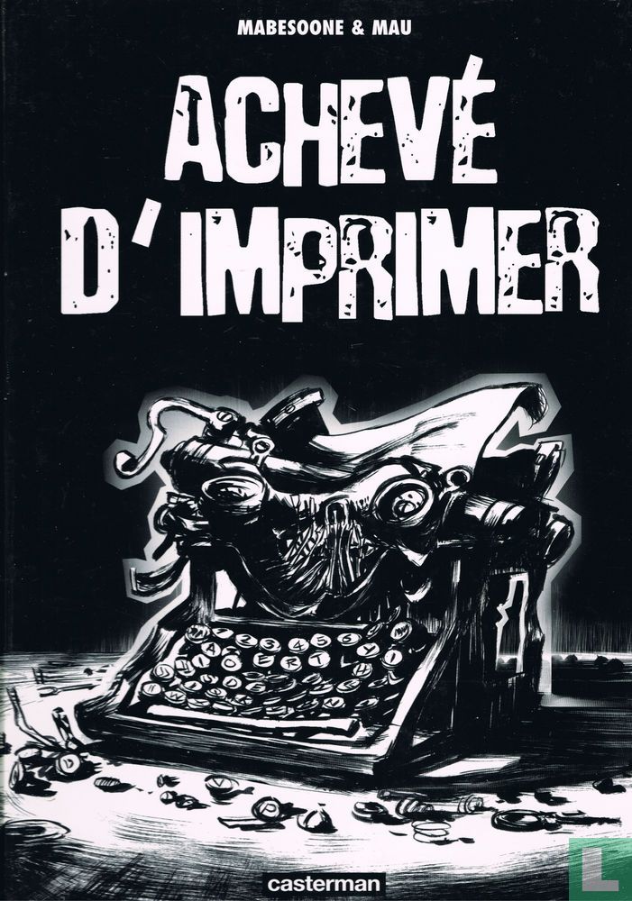 Achevé d'imprimer