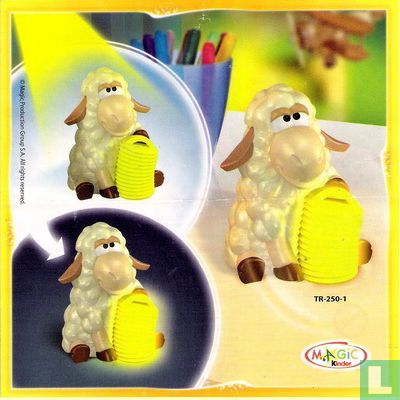 Sheep with lantern