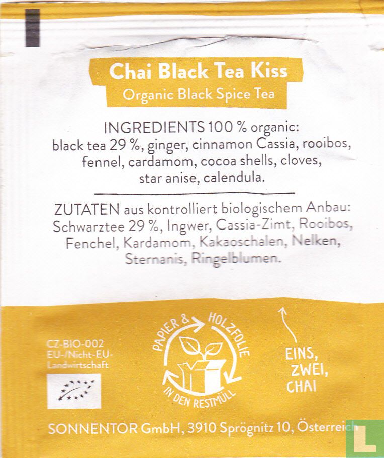 Chai Schwarztee kuss