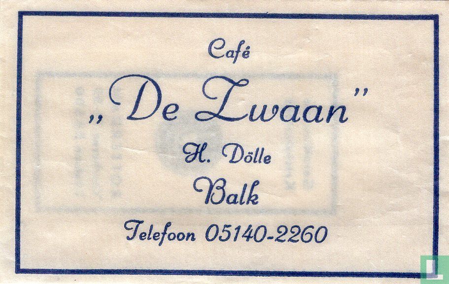 Café "De Zwaan"