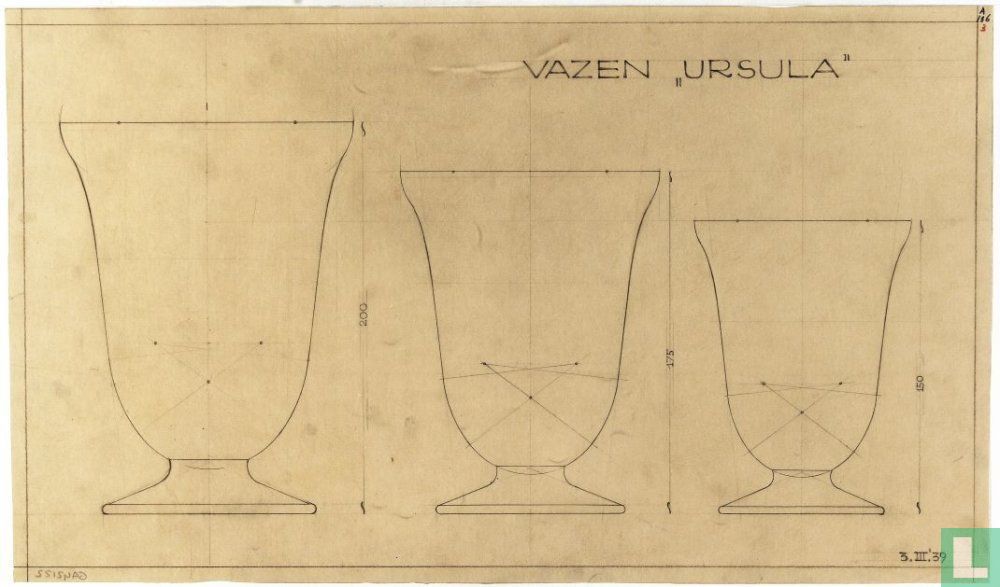 Vase Ursula gesl. Eldena