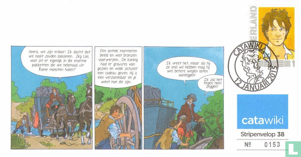Comic Ersttagsbrief 38: Loïs