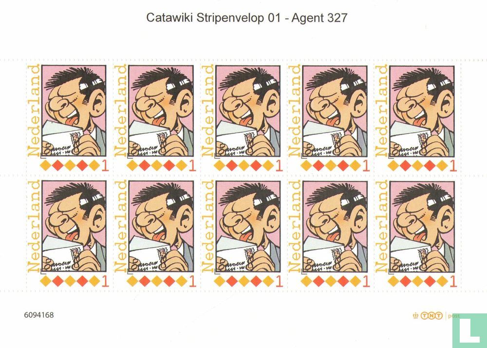 Comics stamp 01a: Agent 327