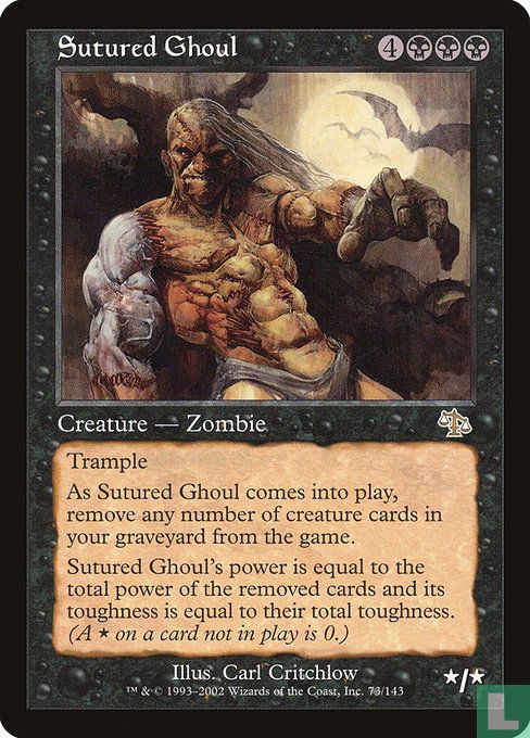 Sutured Ghoul