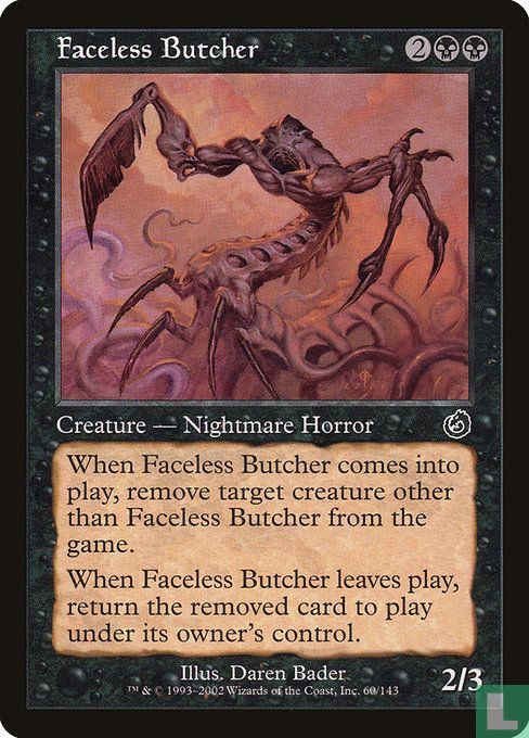 Faceless Butcher