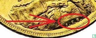 Australië 1 sovereign 1893 (met JEB - M)