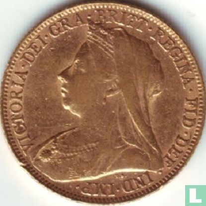 Australië 1 sovereign 1899 (P)