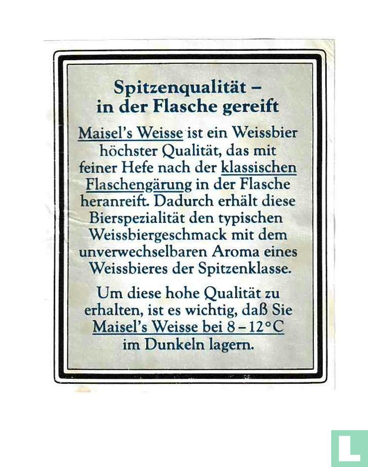 Maisels Hefe Weisse