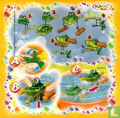 Grenouille en bateau