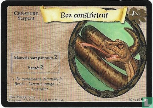 Boa Constricteur