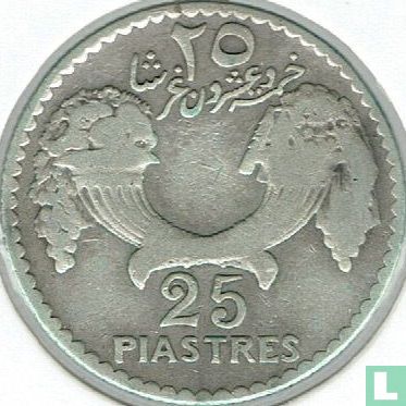 Liban 25 piastres 1929