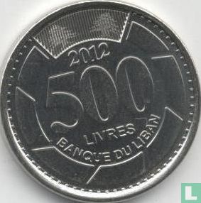 Libanon 500 Livre 2012
