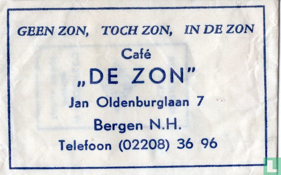 Café "De Zon"