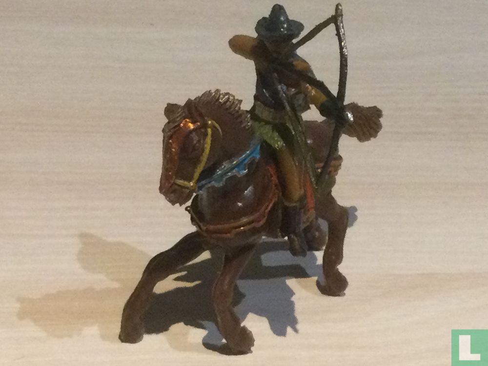 Mongoolse boogschutter te paard  