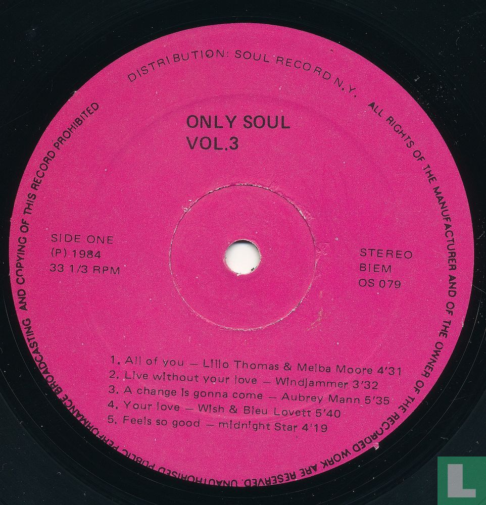 Only Soul Vol. 3