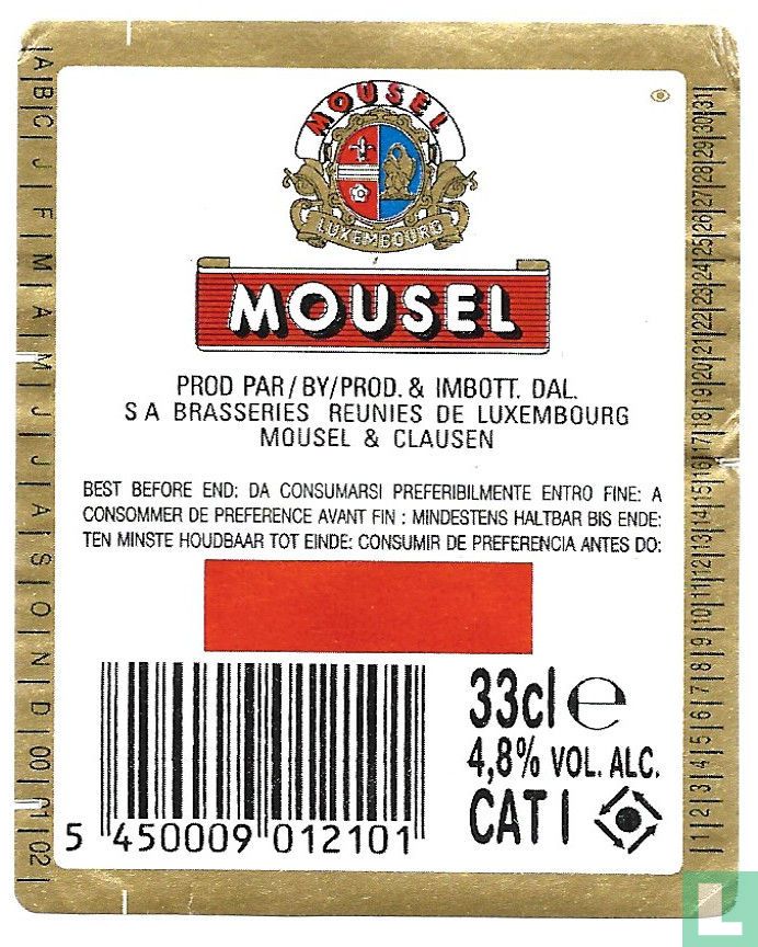 Mousel Premium Pils 33cl