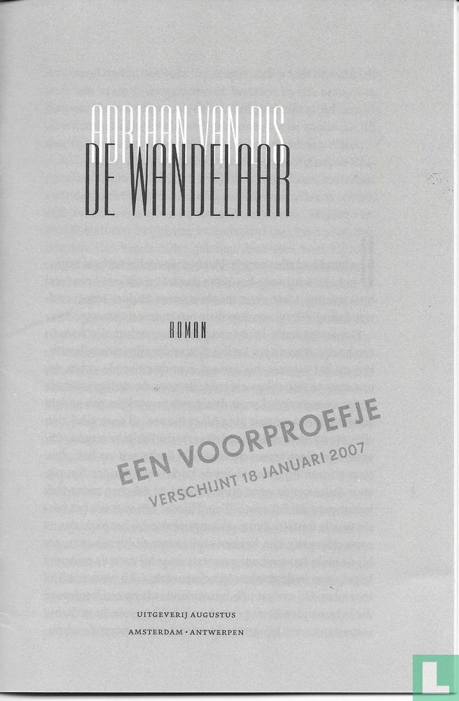 De wandelaar