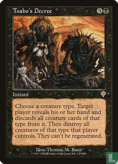 Tsabo’s Decree