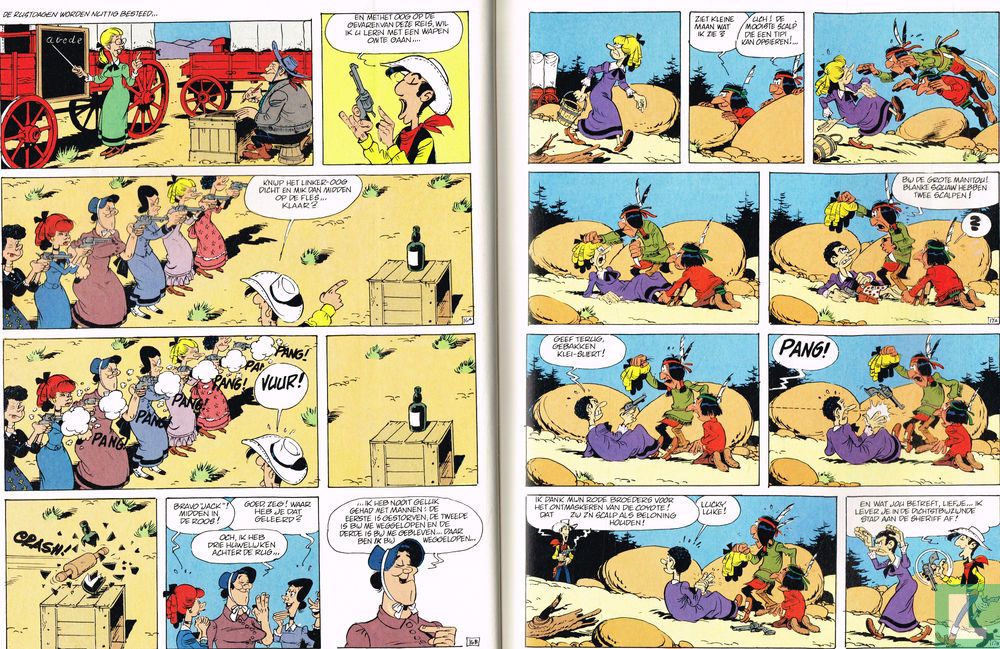De verloofde van Lucky Luke 25 (1985) - Lucky Luke - LastDodo
