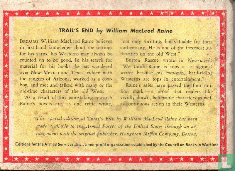 Trail’s end 