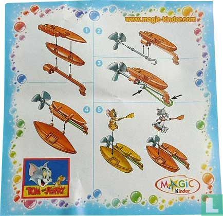 Tom and Jerry canoeing