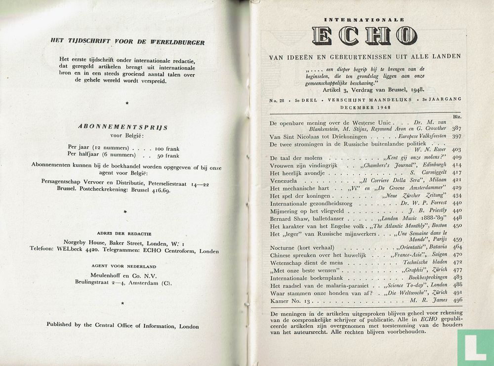 Internationale echo 28