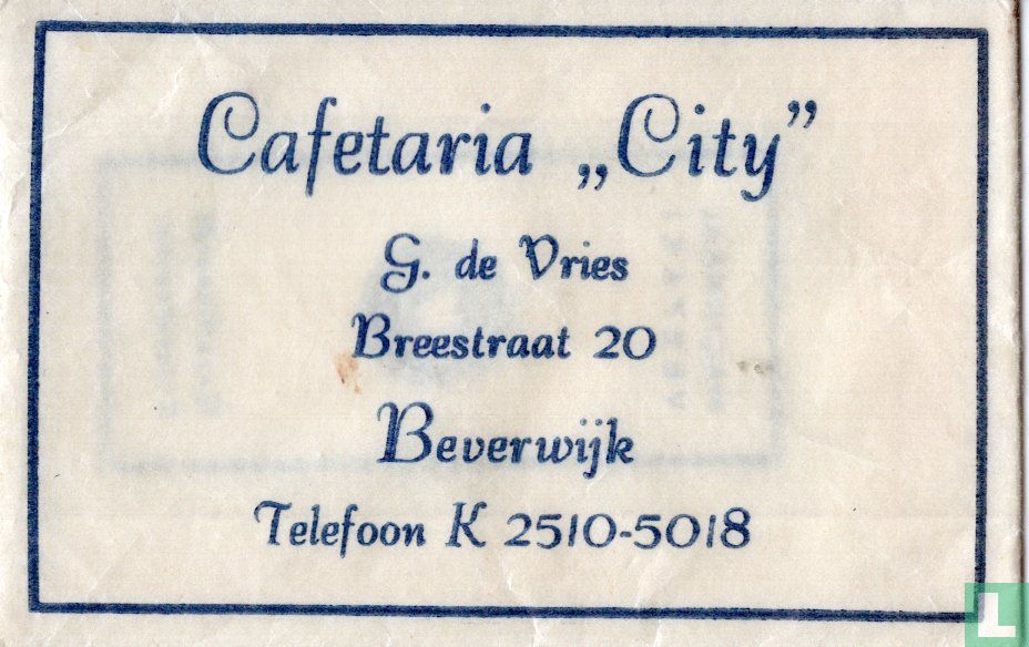 Cafetaria "City"