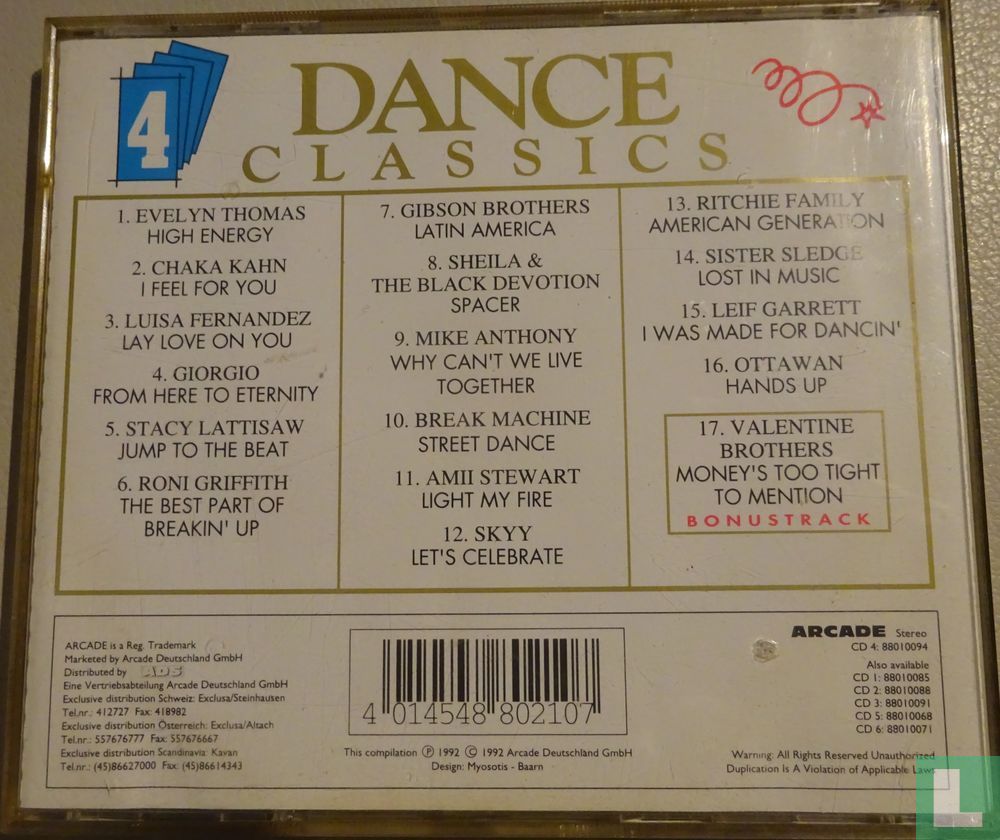 Dance Classics Volume 4 