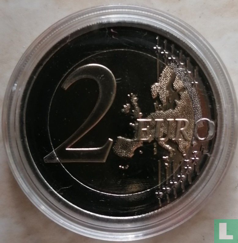 België 2 euro 2014 (PROOF) "150th anniversary of the Belgian Red Cross"